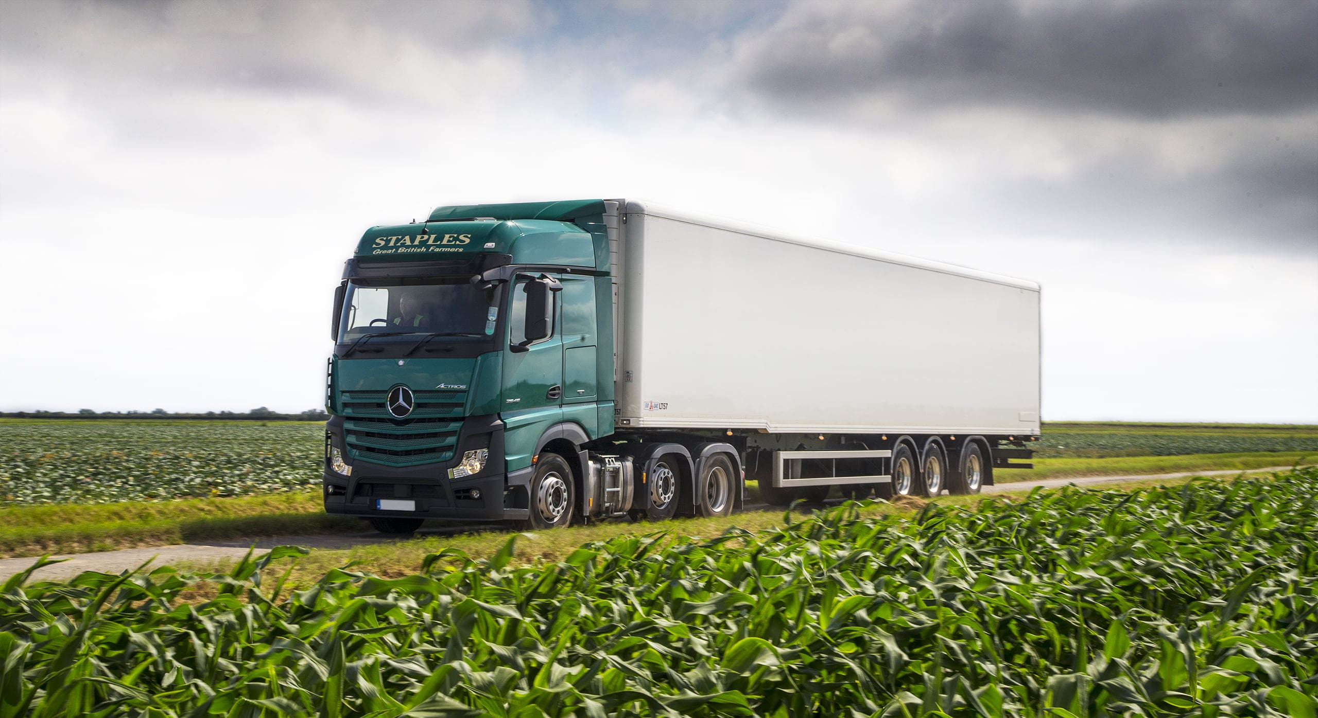 Staples Vegetables earn DVSA recognition with help from Truckfile