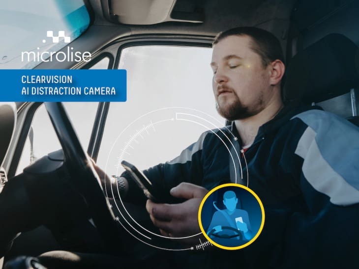 Microlise AI cameras tackle driver distraction